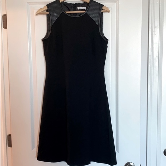 Calvin Klein Black Cocktail Dress - Picture 1 of 3